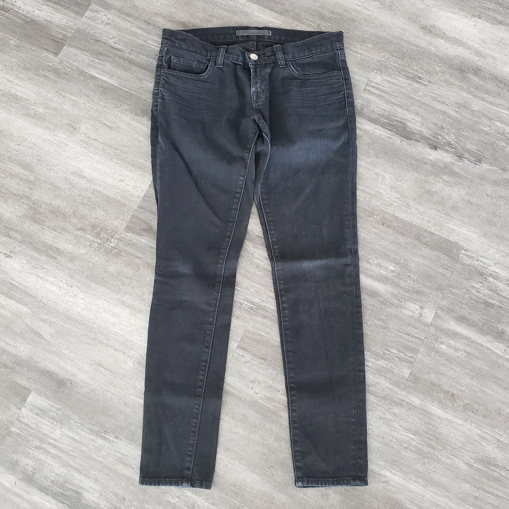 Black Denim J Brand Skinny 941 Jean